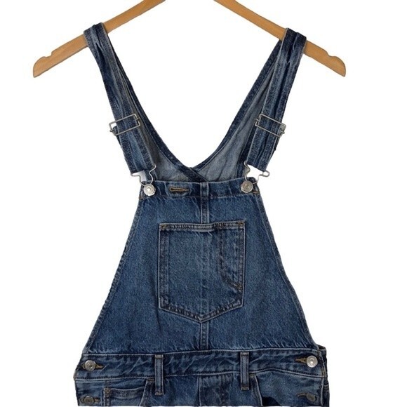 Levi's Medium Wash Denim Heritage Overalls Size XS - Picture 9 of 10